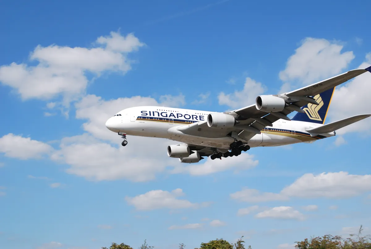 Singapore Airlines A380 LHR Thomas2