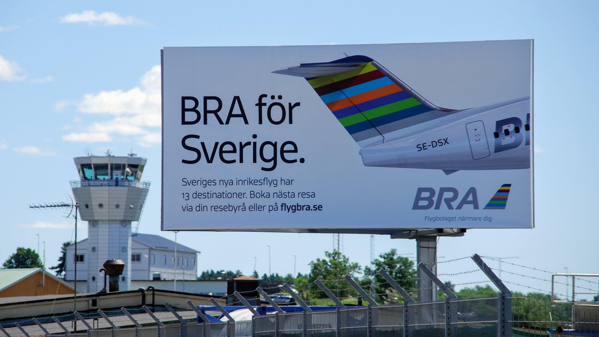 BRA Braathens Bromma Flughafen 