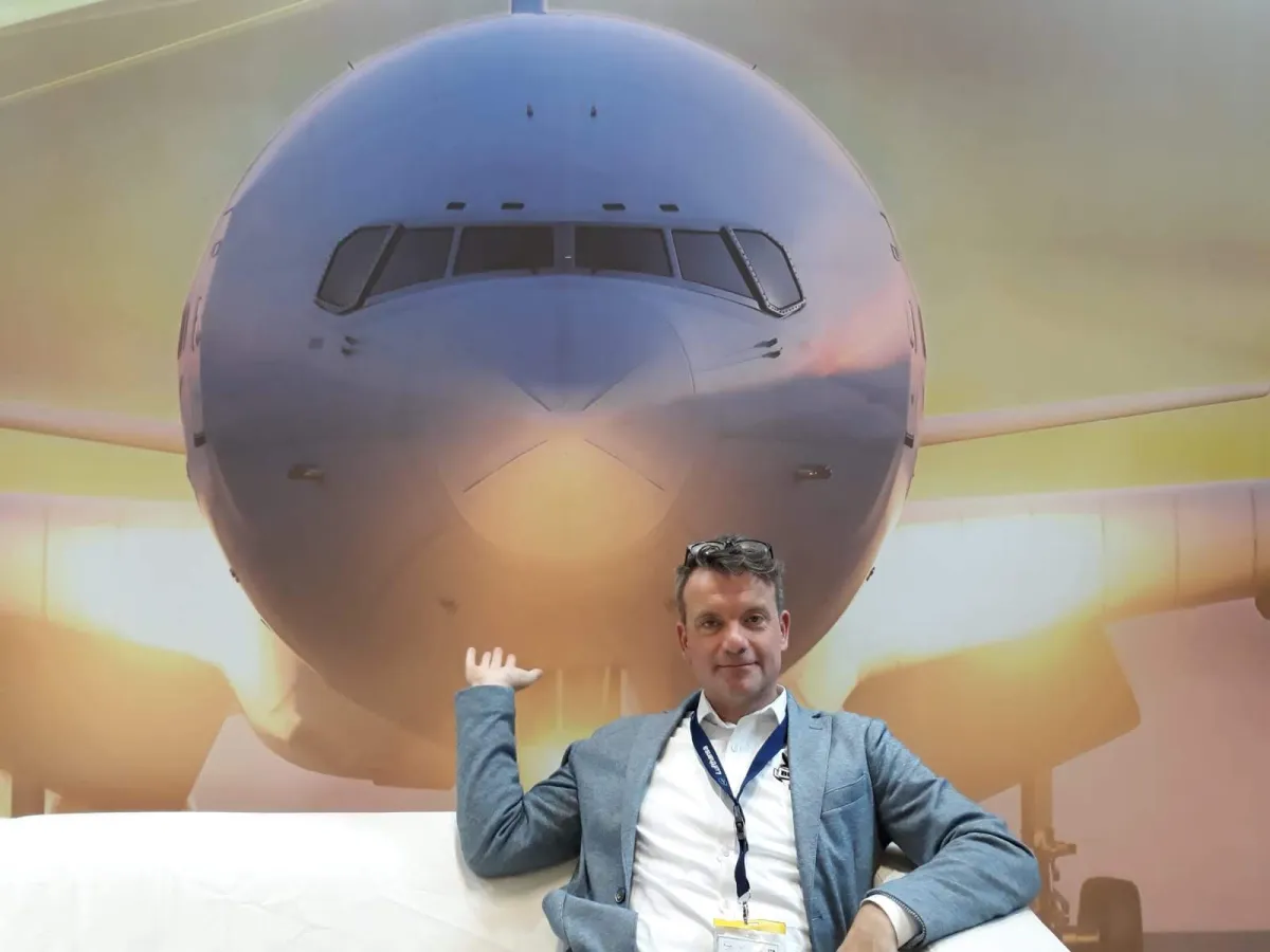 2019 03 ITB Berlin Flugzeug Thomas