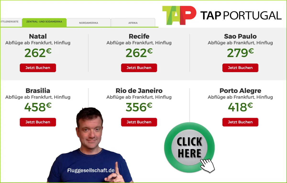2019 10 11 TAP Portugal Suedamerika Flug Deals