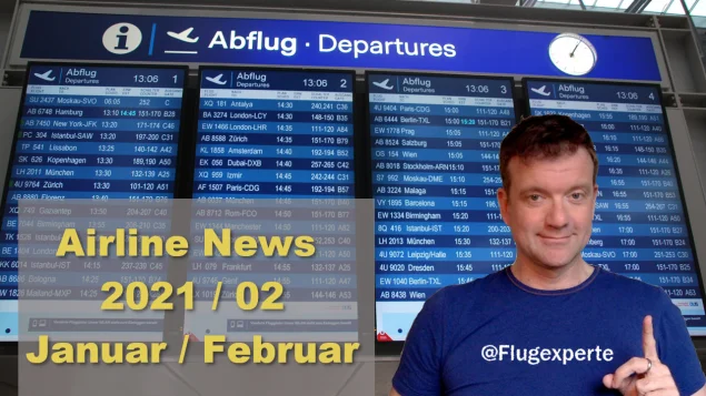 Airline News Februar 2021