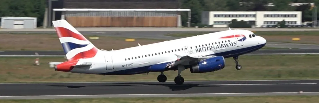 British Airways A319 G EUPZ 1080