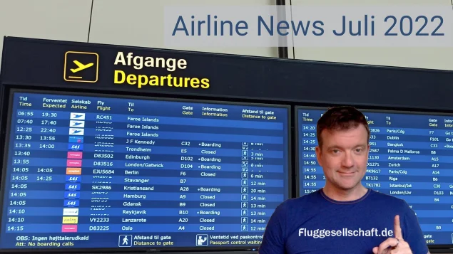 Flugrouten News Juli 2022