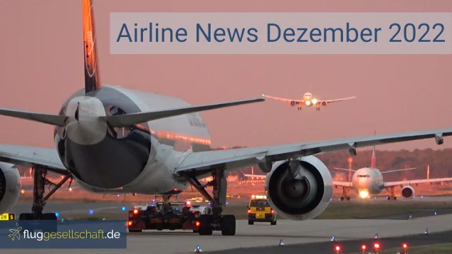 Airline News Dezember 2022