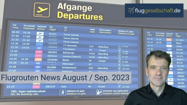 Airline News August September 2023