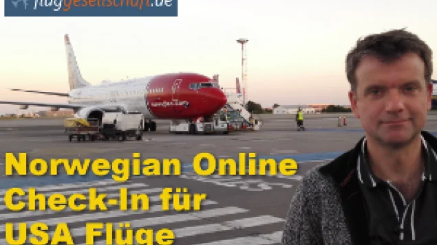Norwegian Online Check-In für die USA im Test