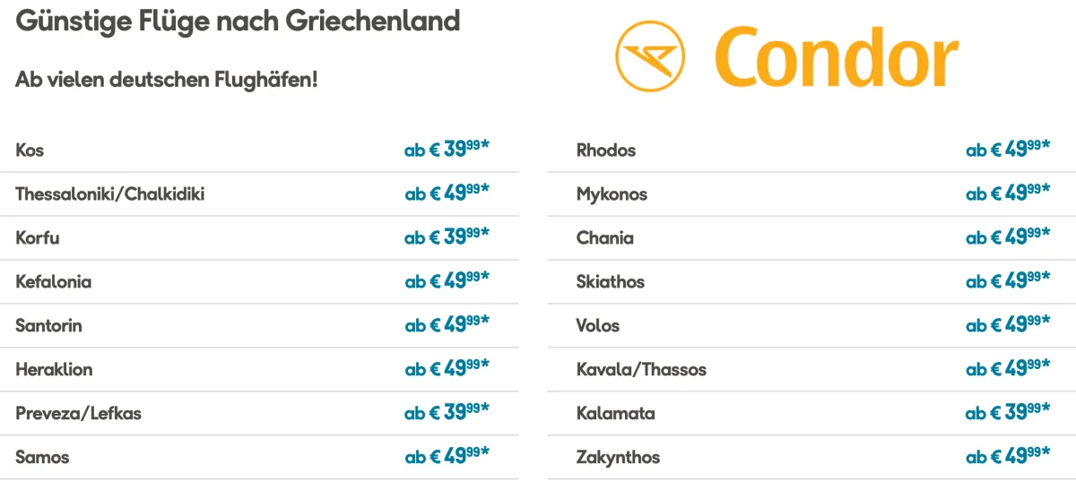 2019 03 Condor Griechenland