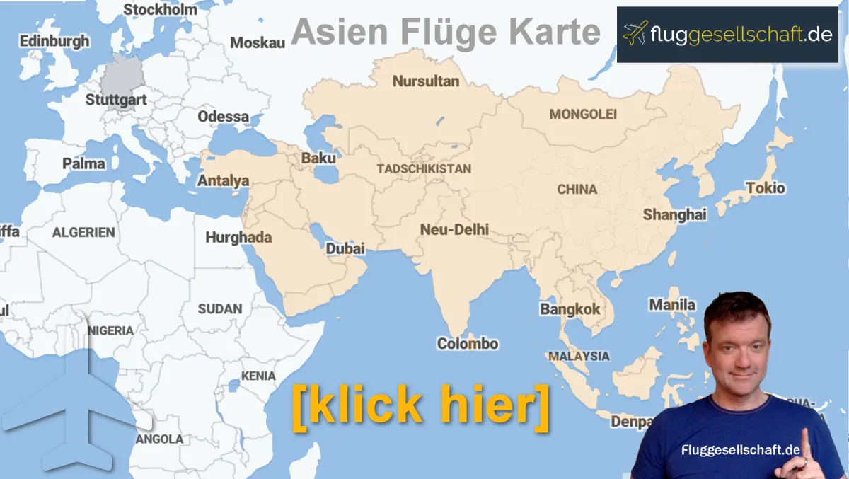 Flugdeals Karte Map Asien 1920 1080