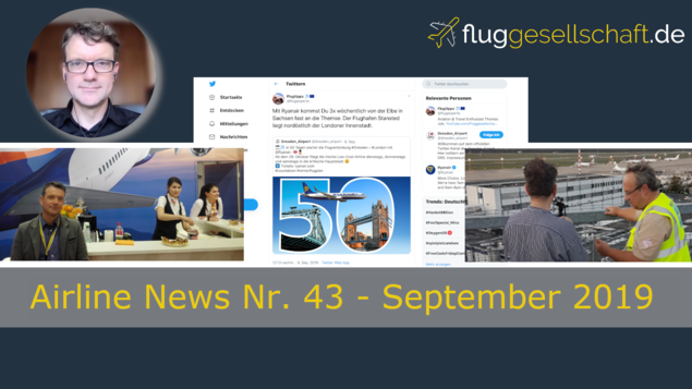 Airline News 43 als Video, Podcast...