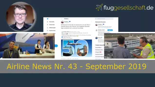 Airline News 43 als Video, Podcast...
