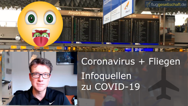 Coronavirus Infoquellen für Flugreisende