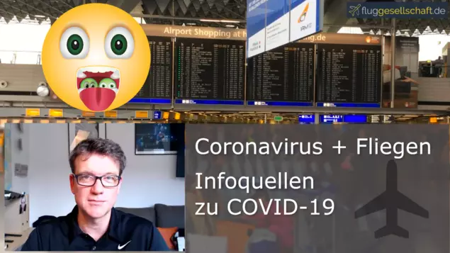 Coronavirus Infoquellen für Flugreisende