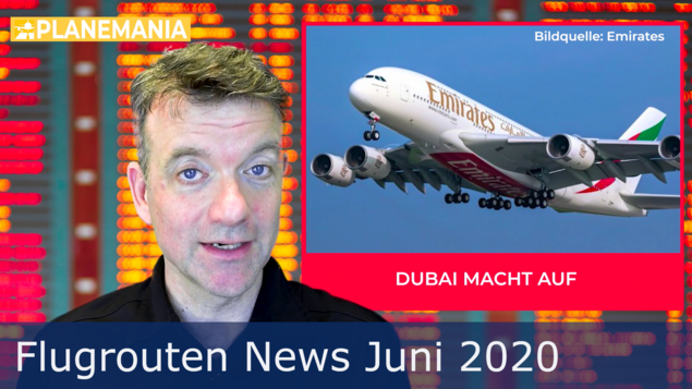 Flugrouten News bei Planemania moderiert