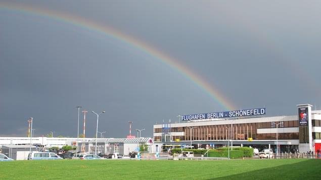 Flughafen Berlin Brandenburg Terminal 5 schließt
