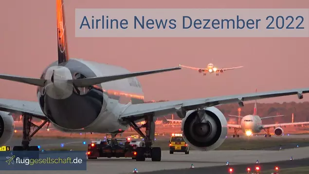 Airline News Dezember 2022