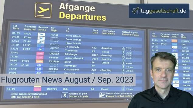 Airline News August September 2023
