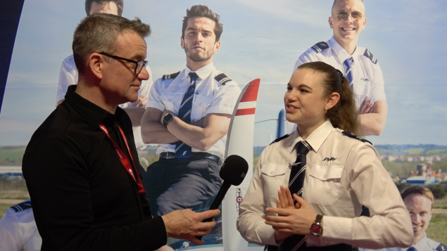 Interview mit Nachwuchspilotin veröffentlicht