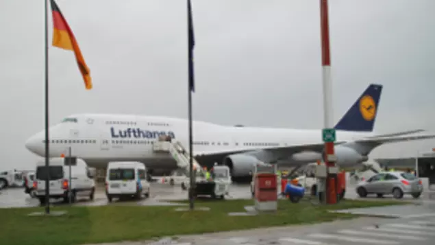 Lufthansa Sonderflug B 747 Jumbo TXL-FRA-TXL