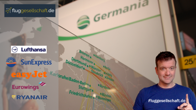 Germania Insolvenz was nun? - Andere Airlines helfen mit Soli- / Rettungstarif
