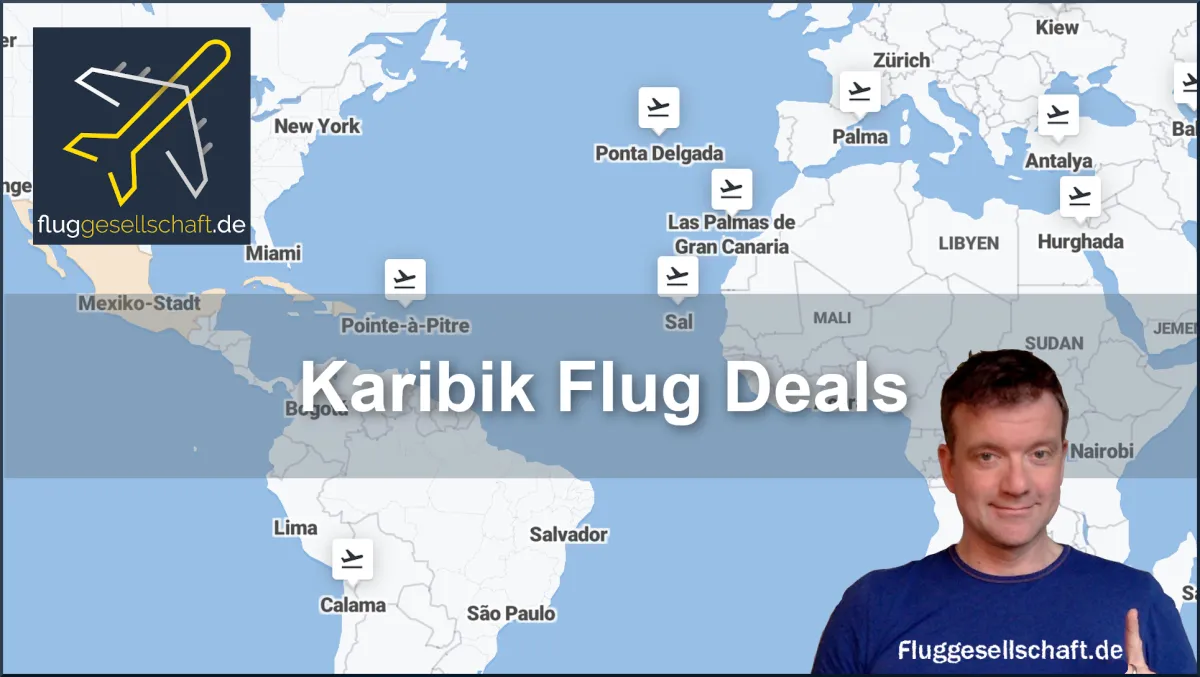2019 09 26 Karibik Flugdeals Karte