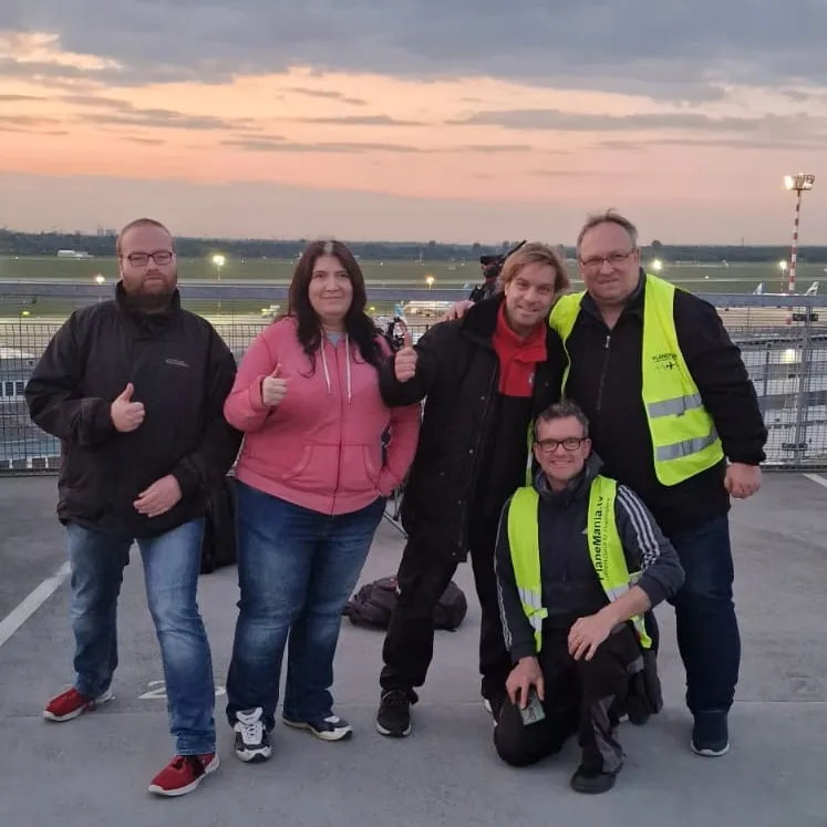 Planespotter Planespotting DUS Robin Kathi Gerrit Daniel Thomas